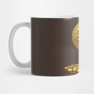 trees full of gold coins Mug